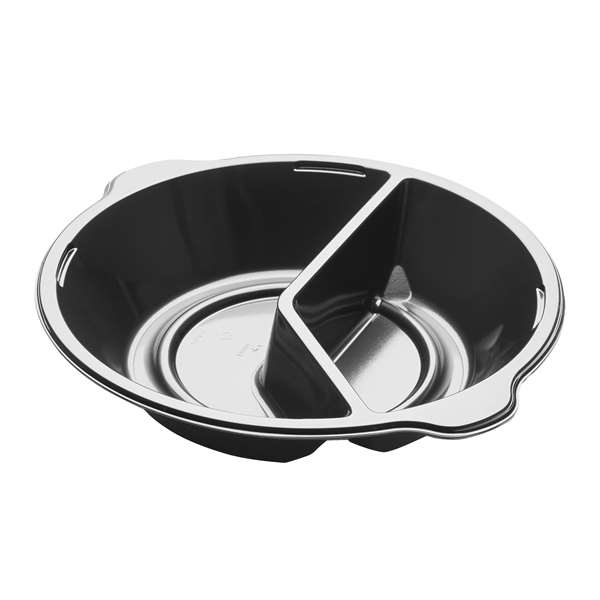 Image de ASSIETTE DUNIFORM PEARL M2 NOIRE DIAM.220MM X300
