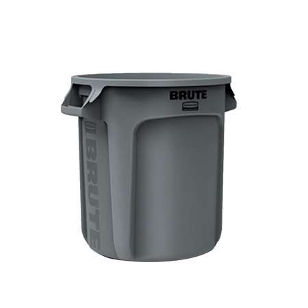 CONTENEUR BRUTE AVEC CONDUITS D'AERATION GRIS CLAIR 37.9L