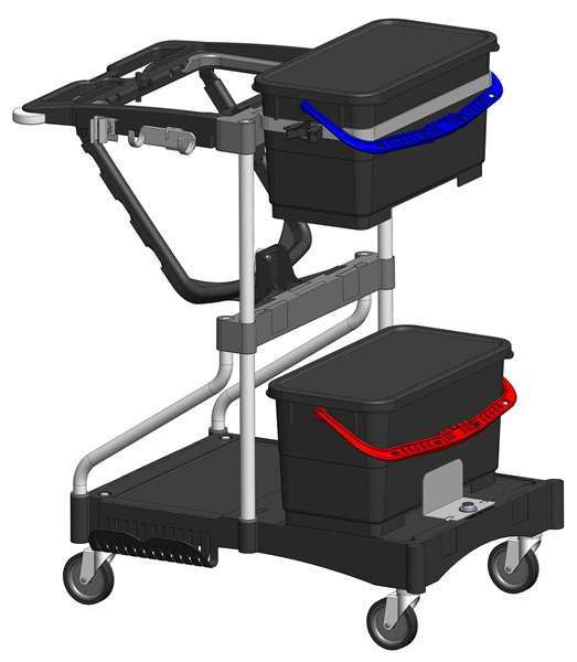 Image de CHARIOT BRIX LIGHT SLIM PT PRE IMPREGNATION BLACK IS GREEN