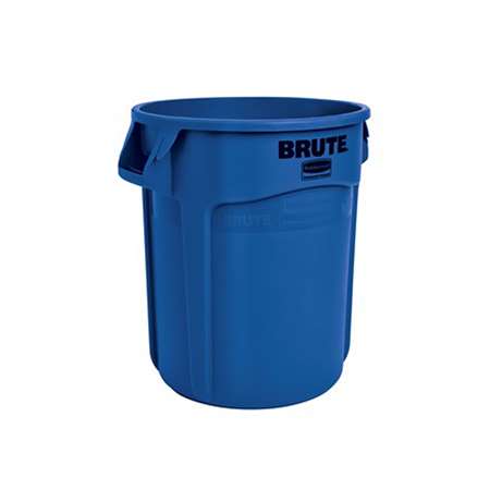 CONTENEUR BRUTE AVEC CONDUITS D'AERATION BLEU 75.7L