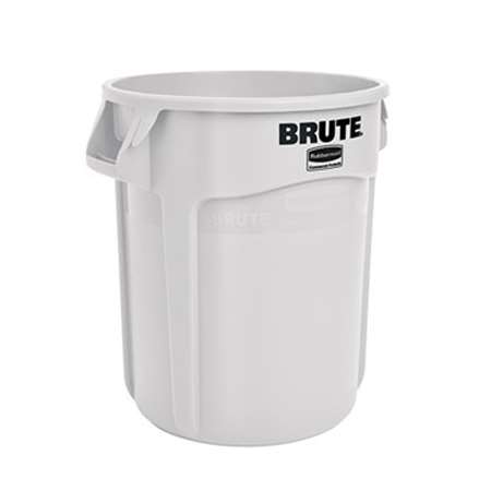 CONTENEUR BRUTE AVEC CONDUITS D'AERATION BLANC 121.1L