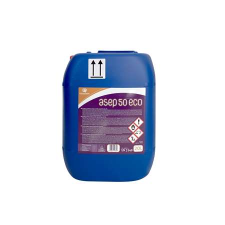 ASEP 50 ECO AGENT BLANCHIMENT BASE ACIDE PERACETIQUE 20L