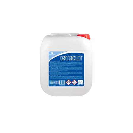 TETRACLOR AGENT BLANCHIMENT A BASE DE CHLORE ACTIF 20L