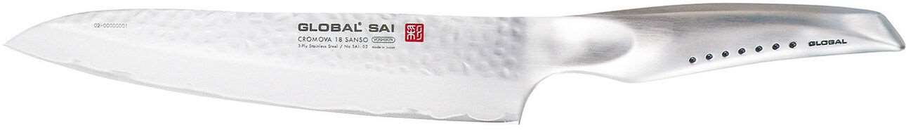 Image de COUTEAU DE CUISINE GLOBAL SAI-02 LONG.210MM