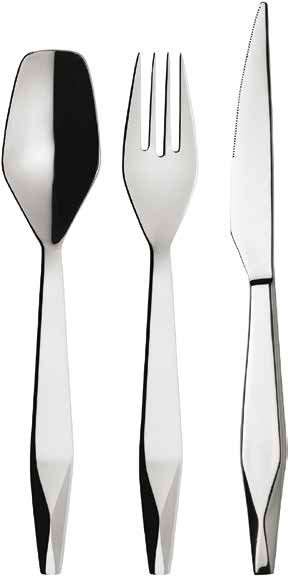Image de FOURCHETTE A DESSERT CRYSTAL LONG.185MM