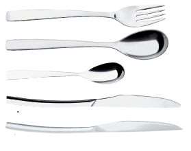 Image de FOURCHETTE A DESSERT 'CABANA' 3MM LONG.180MM