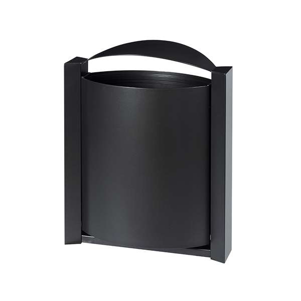 Image de CORBEILLE 40L ARKEA MURALE - GRIS MANGANESE