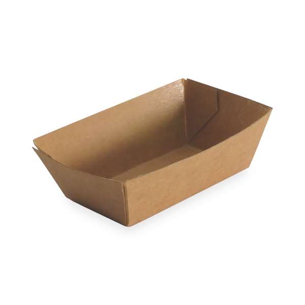 Image de BARQUETTE RECTANGULAIRE BRUN (FTS225X147X51MM) 690ML X500