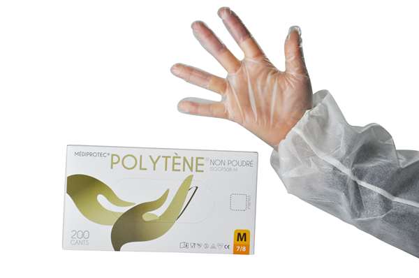 Image de GANT POLYTENE NON POUDRE BOITE DE 200 TXL