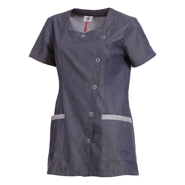 Image de FIONA BLUE DENIM POLY/COT/EOL 55/40/5 T3