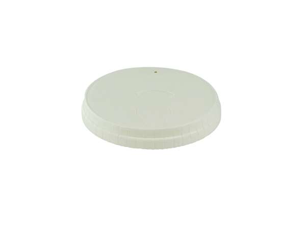 Image de COUVERCLE CARTON BLANC POUR GOBELET CARTON 17,5-21CL X50