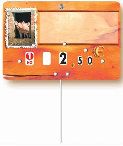 Image de ETIQUETTE PAPRIKA PORC NEUTRE (FTS.12X8CM)X10