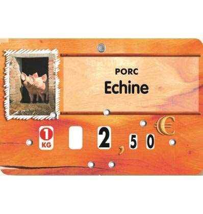 Image de ETIQUETTE PAPRIKA PORC A TEXTE (FTS.12X8CM)