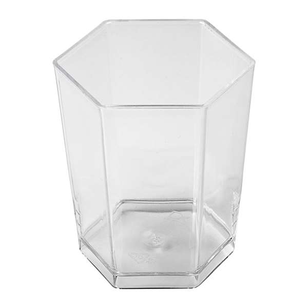 Image de VERRINE HEXAGONALE CRISTAL MOULIPACK(DIAM.45MM H.52MM)5CLX60