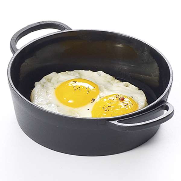 Image de VERRINE PLAT A OEUF NOIR (DIAM.90MM H.29MM) 13CL X144