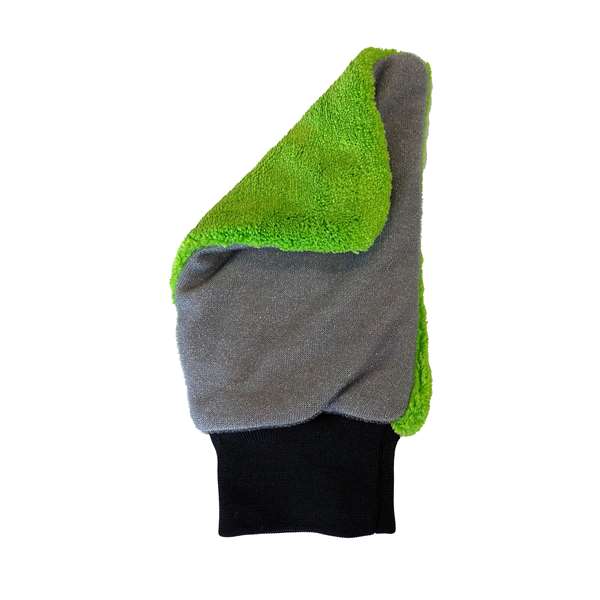 Image de GANT MICROFIBRE GRATTANT VERT/GRIS (FTS14X22CM)