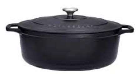 COCOTTE OVALE NOIR 'LE CHASSEUR' 4L