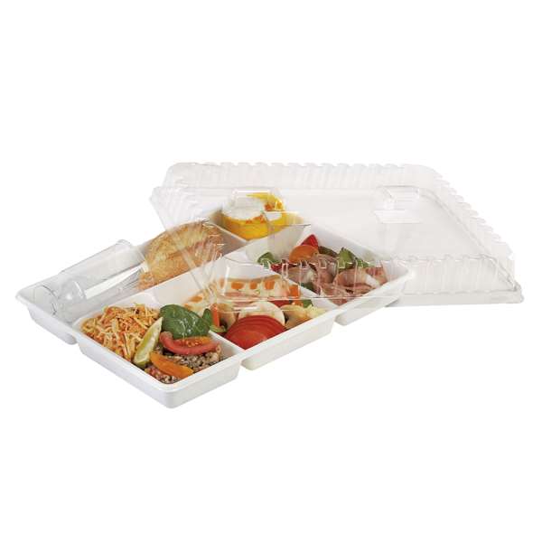 Image de PLATEAU CRISTAL SELFIPACK 5 COMPARTIMENTS X200