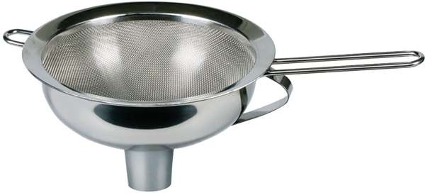 Image de ENTONNOIR+TAMIS INOX/SIPHON