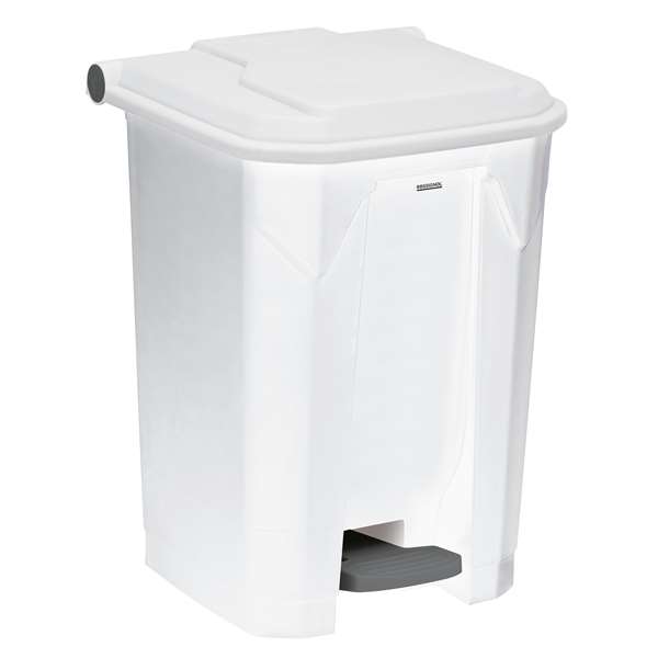Image de POUBELLE A PEDALE BLANC UTILO 50L