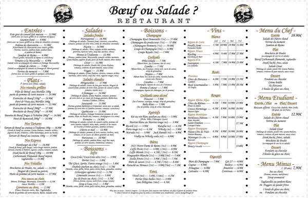 Image de SET DE TABLE BOEUF OU SALADE ETE 2021 (FTS.32X50CM) PAR 1000