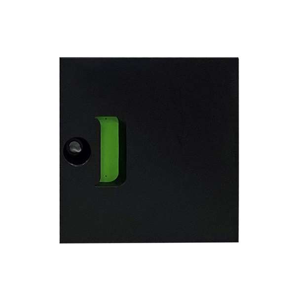 Image de PORTE DE PLACARD A SERRURE FACADE VERTE COLONNE EASY 40L