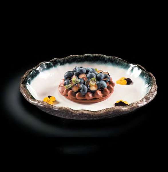 Image de ASSIETTE BORD LARGE 'NAKRE' DIAM.254MM