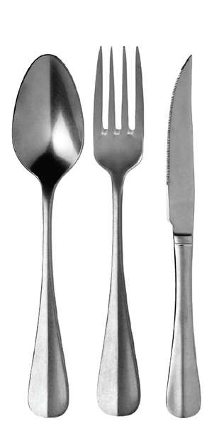 Image de COUTEAU A DESSERT 'BAGUETTE VINTAGE' LONG.205MM