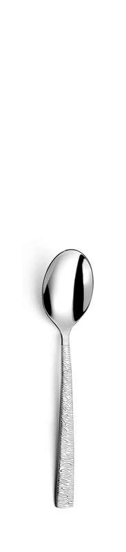 Image de CUILLERE A DESSERT 'HAVANE JUNGLE' LONG.177MM