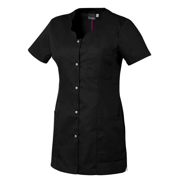 Image de TUNIQUE ADELAIDE MANCHES COURTES NOIR T6