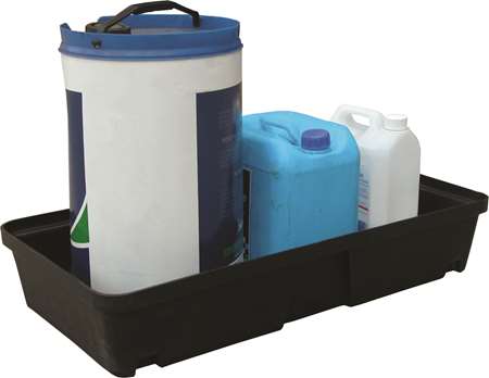 PLATEAU DE RETENTION PE30 LITRES SANS CAILLEBOTIS