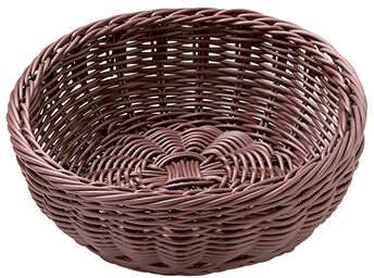 Image de CORBEILLE A PAIN CHOCOLAT RONDE DIAM.80MM