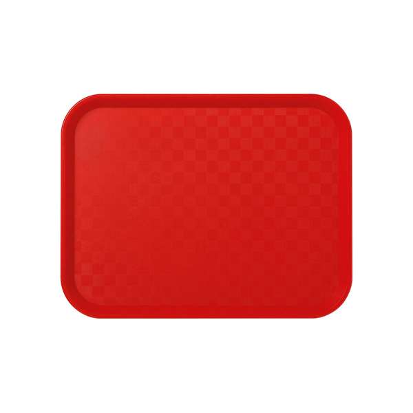 Image de PLATEAU CAFET ROUGE (LONG.460XLARG.360MM)