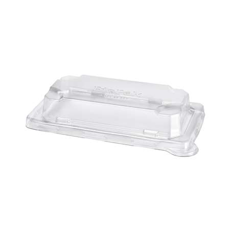 COUVERCLE TRANSPARENT BOITE SUSHI SLIM COURT X50