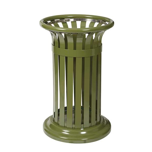 Image de CORBEILLE A POSER/FIXER VERT OLIVE TULIPE 60L