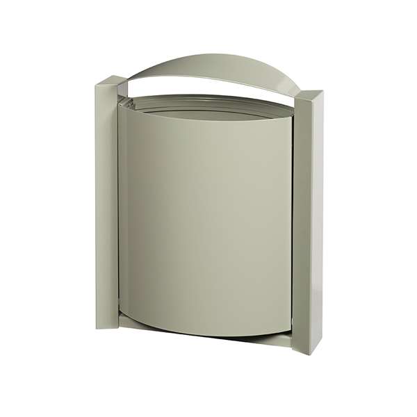 Image de CORBEILLE 40L ARKEA MURALE - GRIS CIMENT 7033