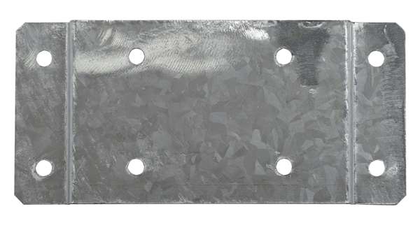 Image de PLAQUE DE FIXATION MURALE-ACIER GALVANISE A CHAUD