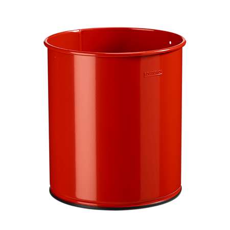 CORBEILLE A PAPIER ROUGE PAPEA 8L