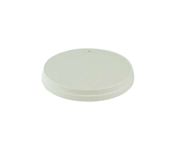Image de COUVERCLE CARTON BLANC POUR GOBELET CARTON 24-30CL X50