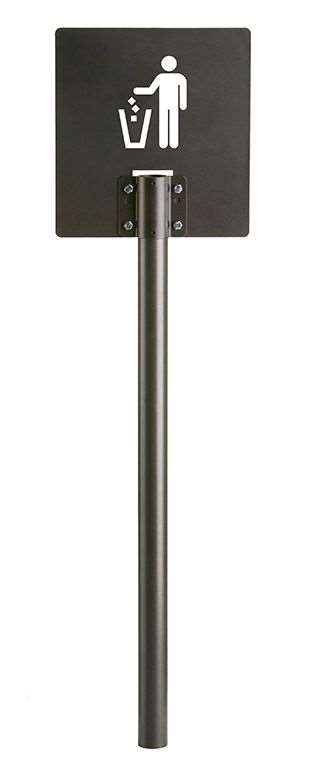 Image de TOTEM POINT COLLECTE COLLEC-GRIS MANGANESE