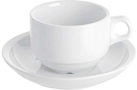 Image de PAIRE TASSE/SOUCOUPE THE 'DELTA' 18CL