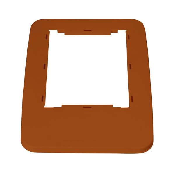 Image de CADRE MARRON POUR COLLECTEUR 'RECYCLAGE' 60/80L