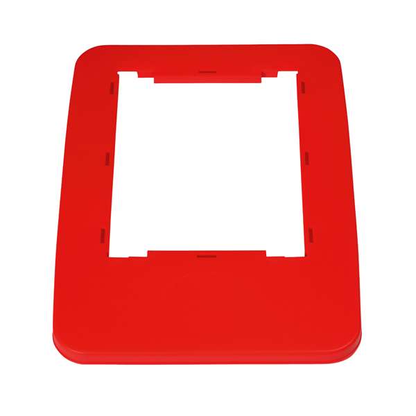 Image de CADRE ROUGE POUR COLLECTEUR 'RECYCLAGE' 60/80L