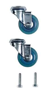 Image de KIT 2 ROULETTES SUPPLEMENTAIRES SANS FREINS-ALITRI