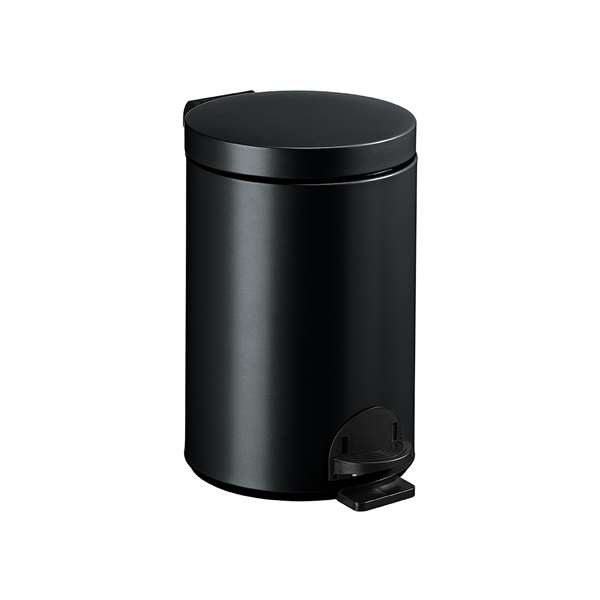 Image de POUBELLE A PEDALE METAL GRIS MANGANESE SANELIA 14L