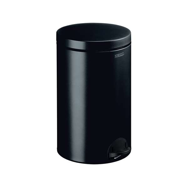 Image de POUBELLE A PEDALE METAL GRIS MANGANESE SANELIA 20L