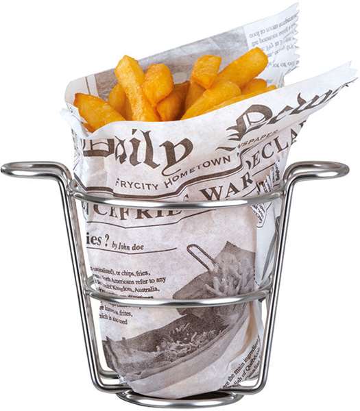 Image de PANIER A FRITES ACIER 2 POIGNEES DIAM.90MM