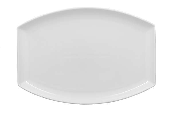 Image de ASSIETTE BLANCHE 'MARIOTT' (FTS.395X280MM)