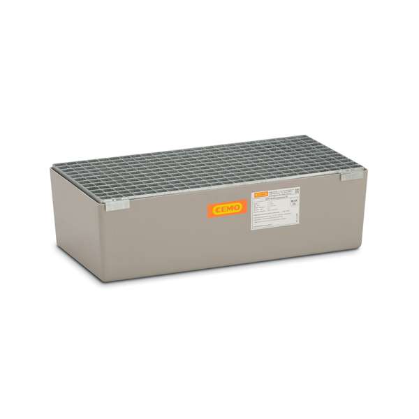 Image de BAC DE RÉTENTION PFV GRIS 65 AVEC CAILLEBOTIS ACIER GALVANIS