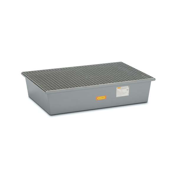 Image de BAC DE RÉTENTION PFV GRIS 220/2 AVEC CAILLEBOTIS GALVANISÉ